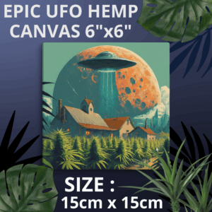 ZA - Hemp Farm UFO Canvas